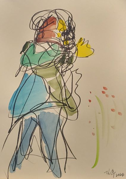 [2024] Untitled, Graphite on paper, Size Unknown